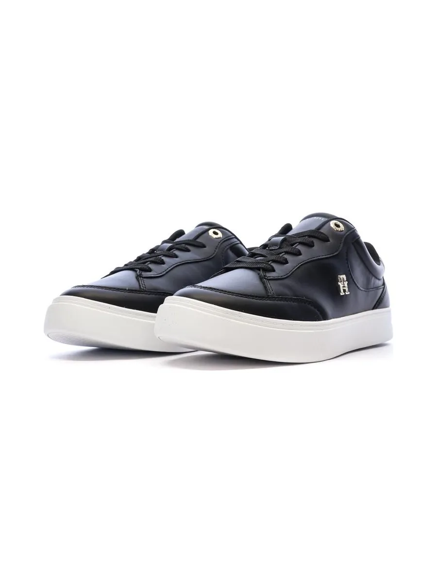 Baskets Noires Femme Tommy Hilfiger Essential Chic Court 7