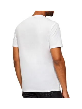 T-Shirt Blanc Homme Calvin Klein Jeans LV04RD819G 2