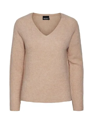 Pull Rose Femme Pieces Ellen 1
