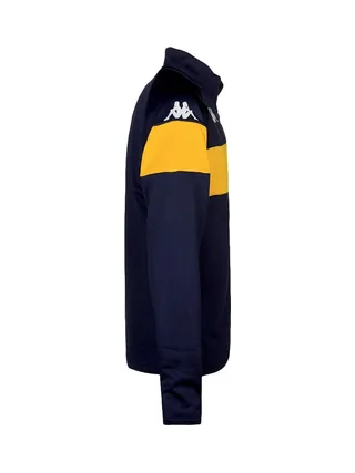 Sweat Noir/Jaune Homme Kappa Dovare 2