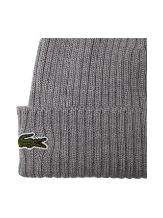 Bonnet Gris Homme Lacoste hjm 2