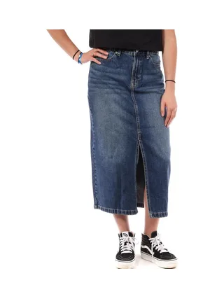 Jupe Longue Bleu Femme Jennyfer DAPOND 1