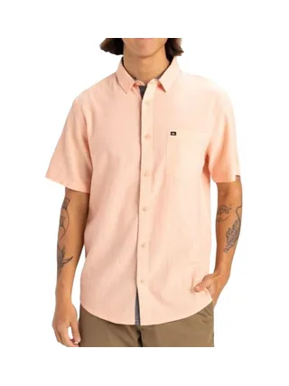Chemise Orange Homme Quiksilver Timebox 1