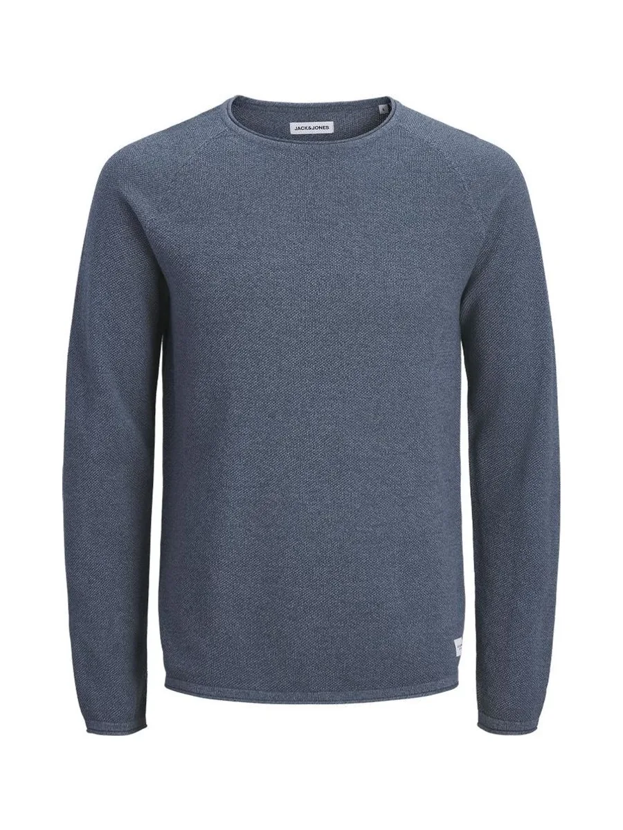 Pull Bleu Moyen Homme Jack & Jones Knit Crew 1