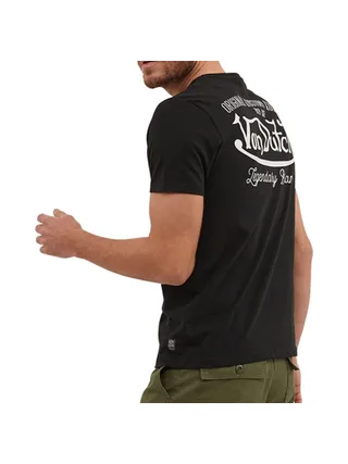 T-shirt Noir Homme Von Dutch EYE 2