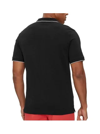 Polo Noir Homme Calvin Klein Jeans Stretch 2