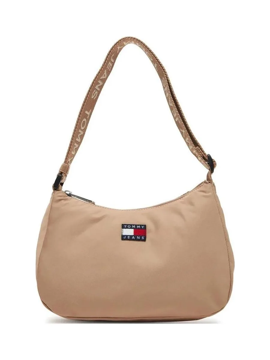 Sac à Bandoulière Beige Femme Tommy Hilfiger Should 1