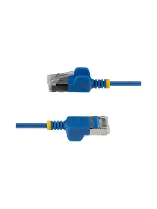 30cm Black Ultra Slim CAT6a Cable 3