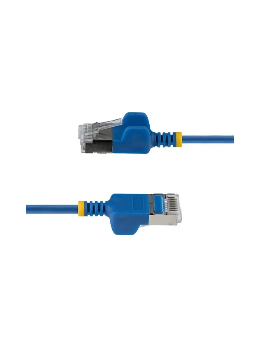 30cm Black Ultra Slim CAT6a Cable 3
