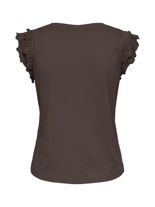 Top Marron Femme JDY Rex 2
