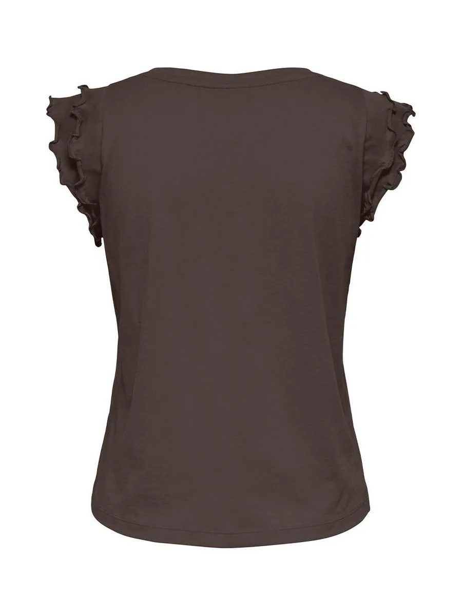 Top Marron Femme JDY Rex 3