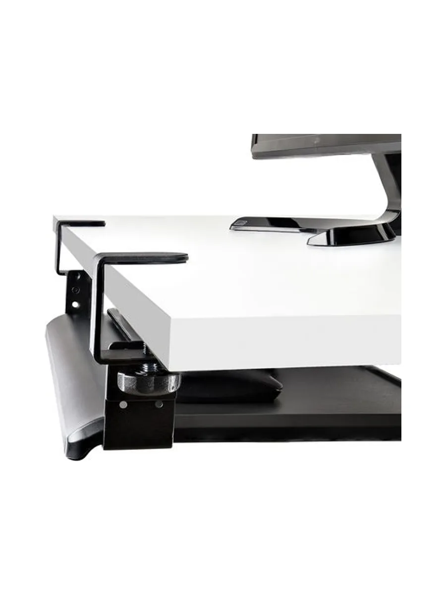 Under-Desk Keyboard Tray Adjustable 10