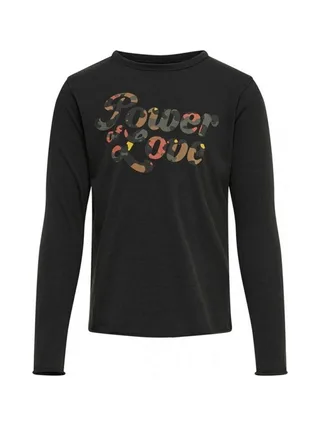 T-shirt Gris Fille Kids Only Lucy 1