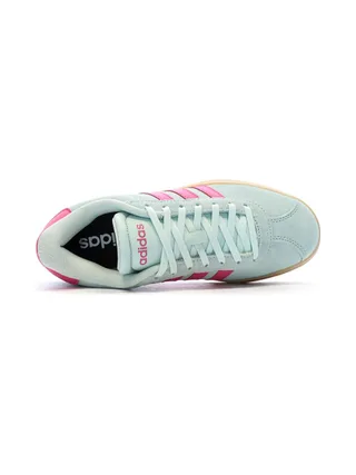 Baskets Vertes/Roses Fille Adidas Vl Court Bold 4