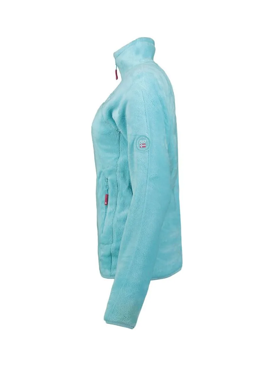 Veste polaire Turquoise Femme Geographical Norway Upaline 3