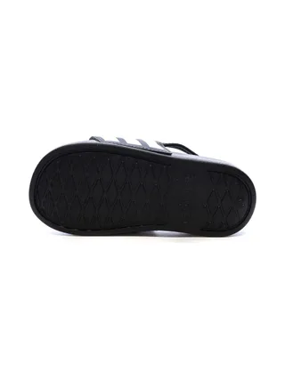 Claquettes Noires/Blanches Garçon Adidas Adilette Estrap 2