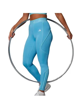 Legging Turquoise Femme Adidas Hyglm 1
