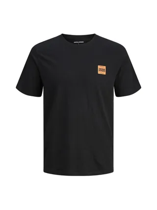 T-Shirt Noir Homme Jack & Jones Brandy 1