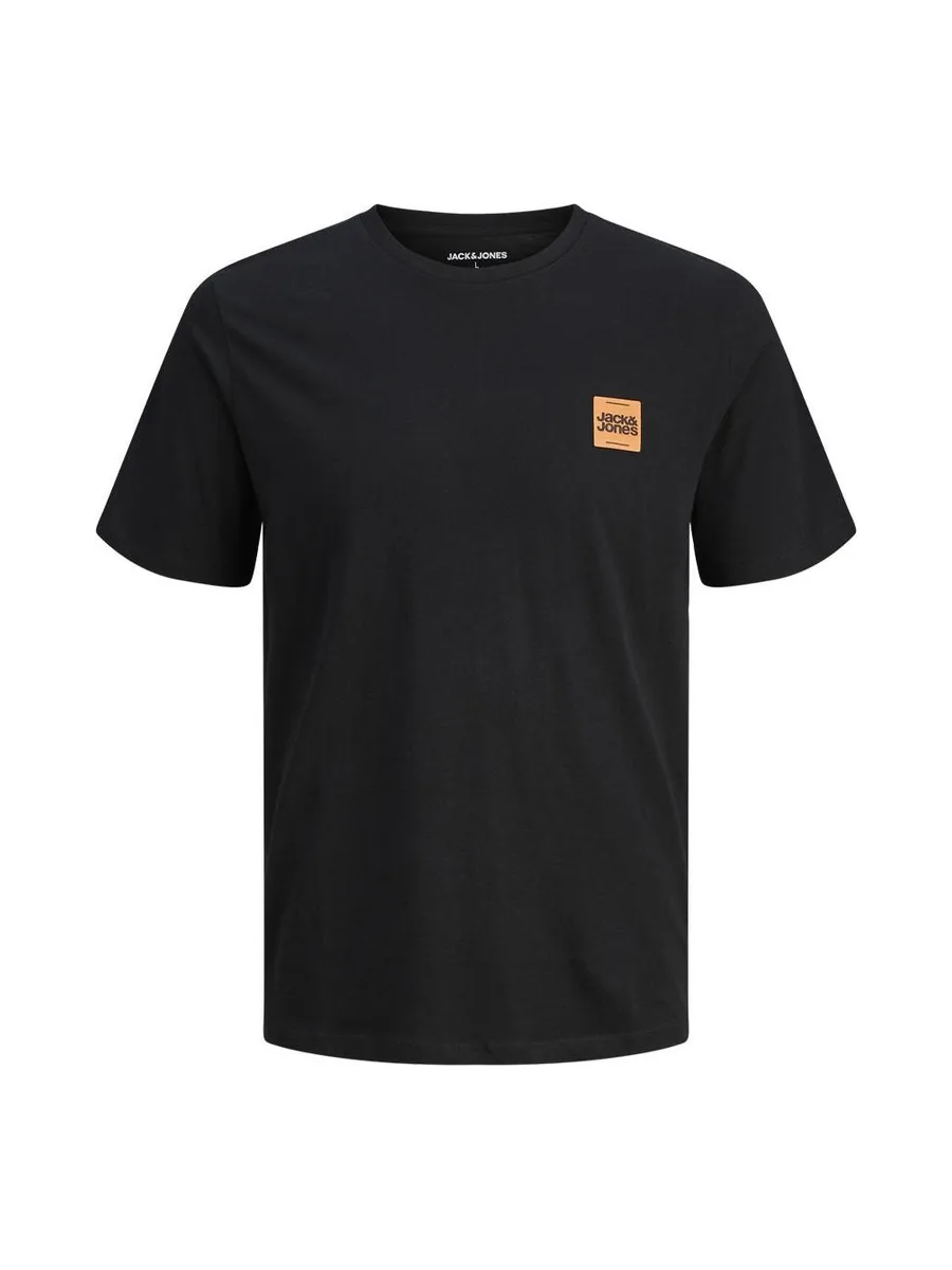 T-Shirt Noir Homme Jack & Jones Brandy 2