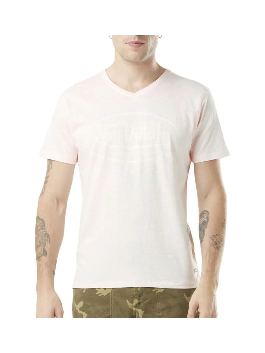 T-shirt Rose Pale Homme Von Dutch TYRON 2