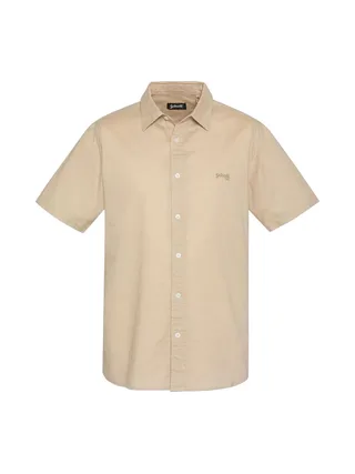 Chemise Beige Homme Schott SHROMC 1