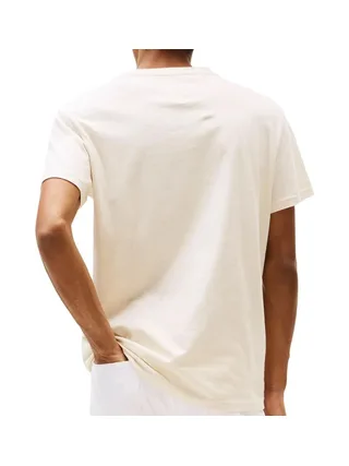 T-shirt Beige Homme Tommy Hilfiger Tjm Slim Linear 2