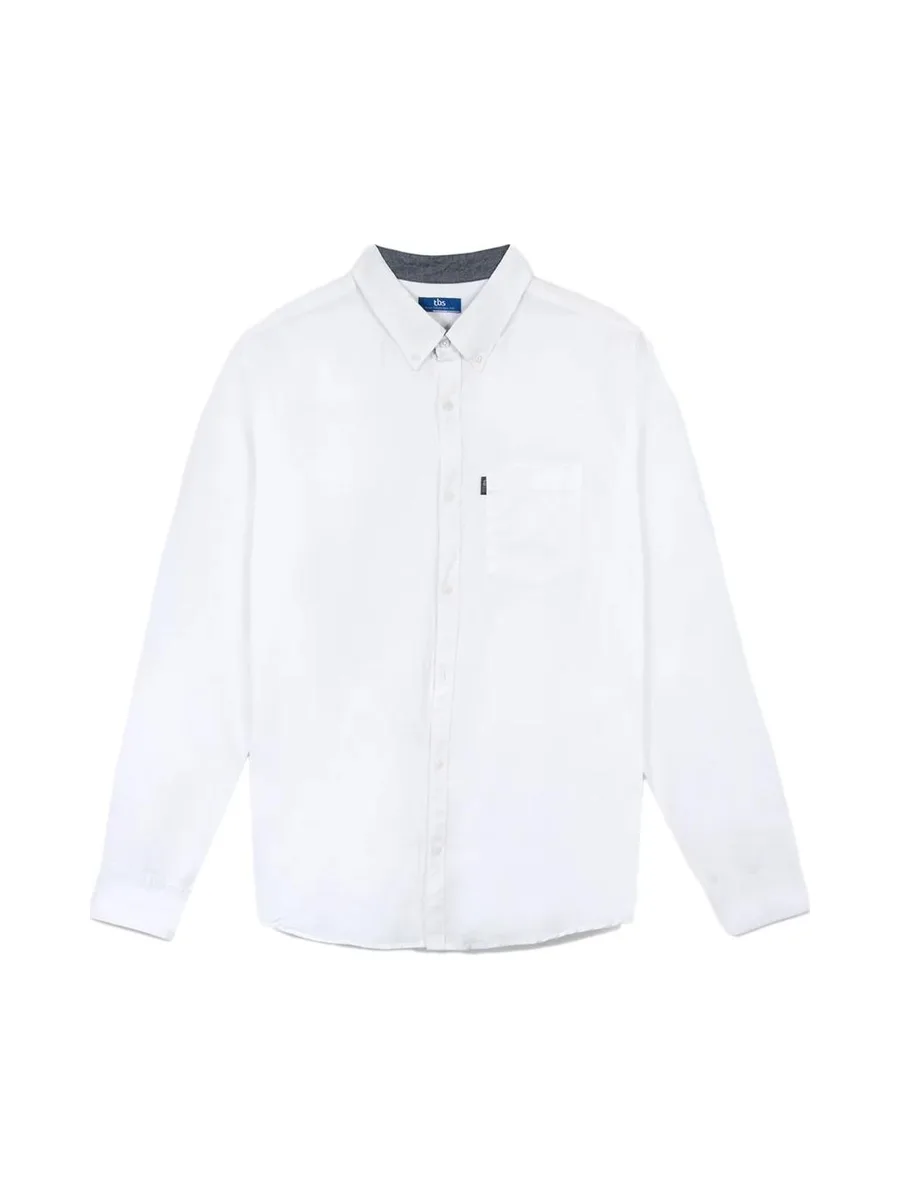 Chemise Blanches Homme TBS LYNERCHE 2