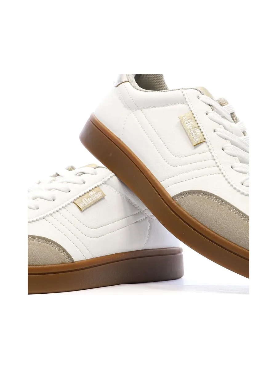 Baskets Blanches/Grises Femme Ellesse Catarina 8
