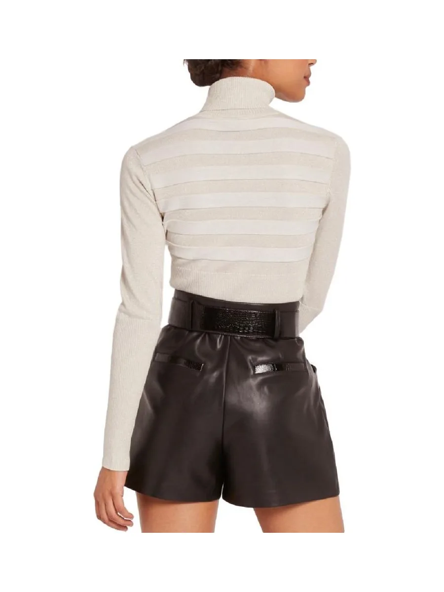 Pull Beige brillant femme Morgan Mentosa 2
