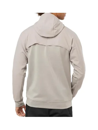 Sweat Beige Homme Salomon Runlife Hoodie 2