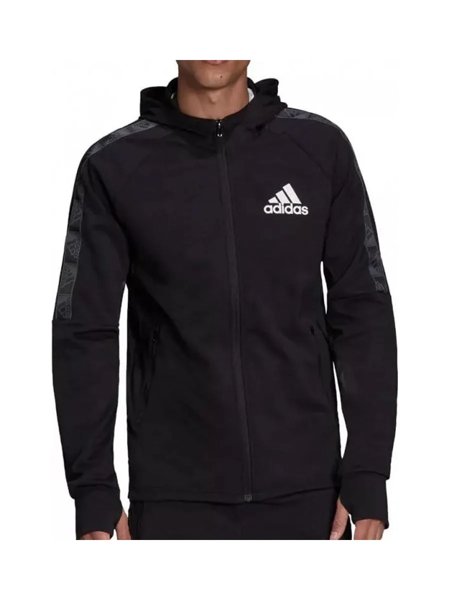 Sweat Noir Homme Adidas GV 2