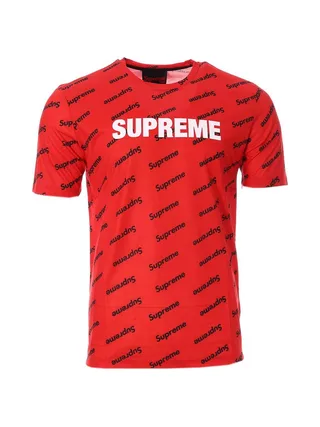 T-shirt Rouge Homme Supreme Grip Starly 1