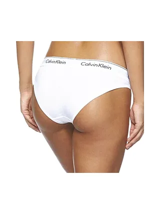 Culotte Blanche Femme Calvin Klein Jeans Bikini 2
