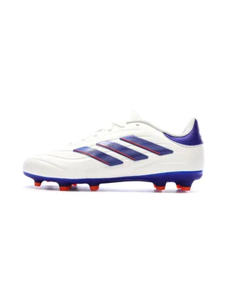 Chaussures de Football Blanc/Bleu Garçon Adidas Copa Pure 2 League Fg 1