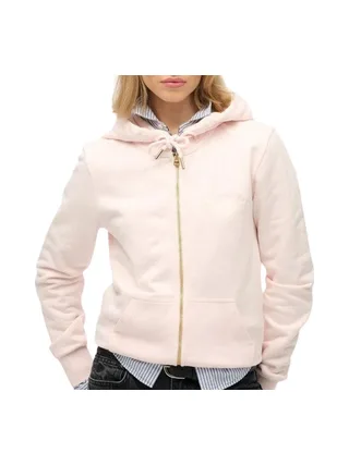 Sweat Zippé Rose Clair Femme Superdry Essential 1