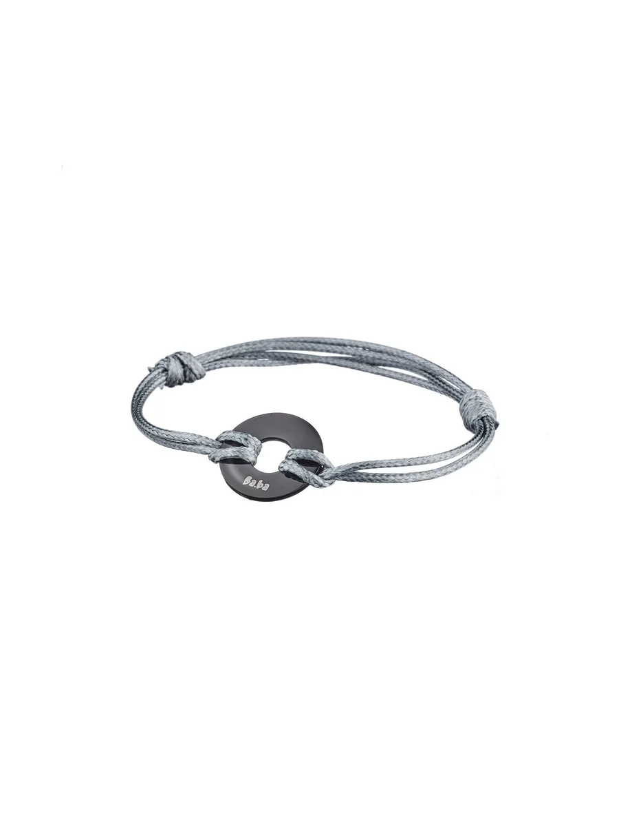 Bracelet Argentine gris 1
