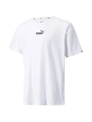 T-shirt Blanc Garçon Puma Power Elongated 1