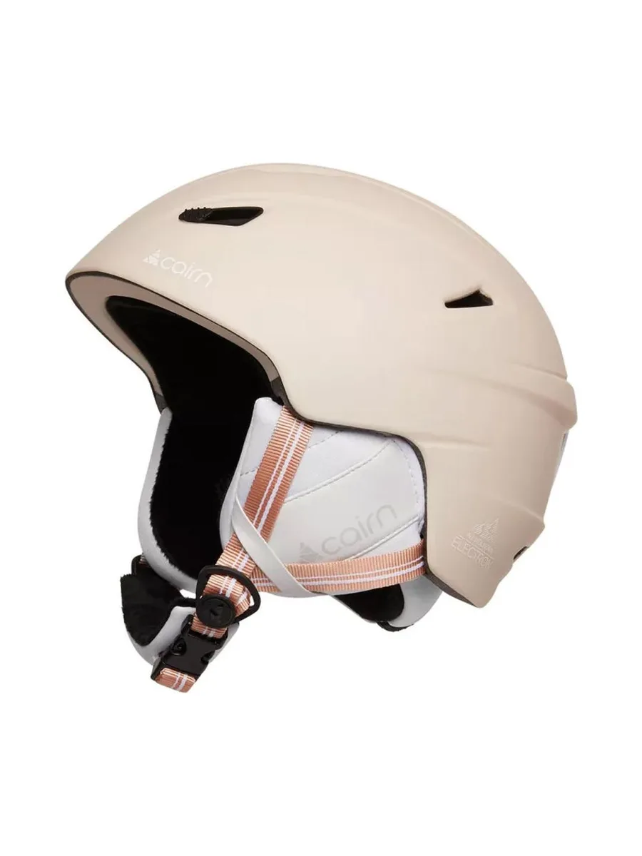 Casque de ski Rose Femme Cairn Electron Powder 2