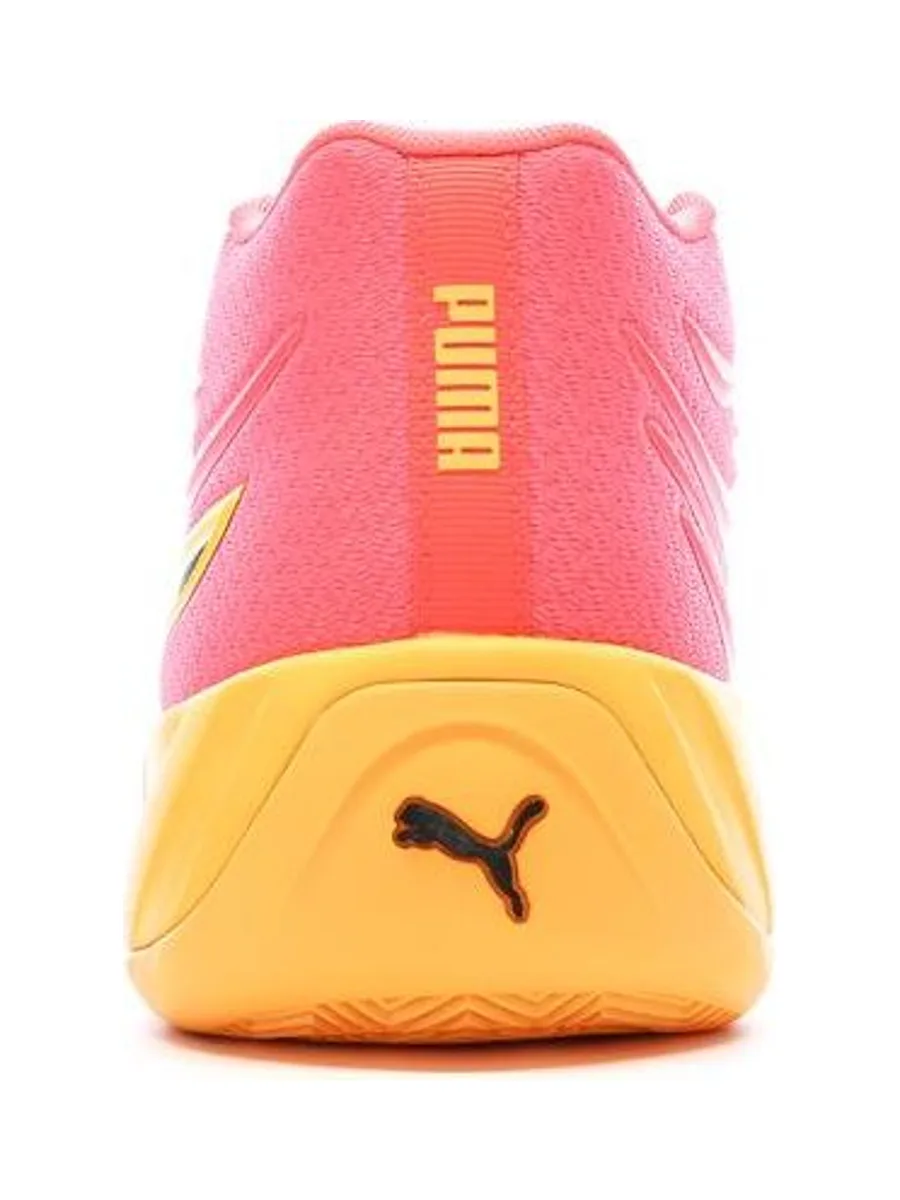 Chaussures de Basketball Roses/Oranges Homme Puma Court Pro 3