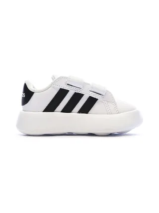 Baskets Blanches/Noires Garçon Adidas Grand Court 2.0 2