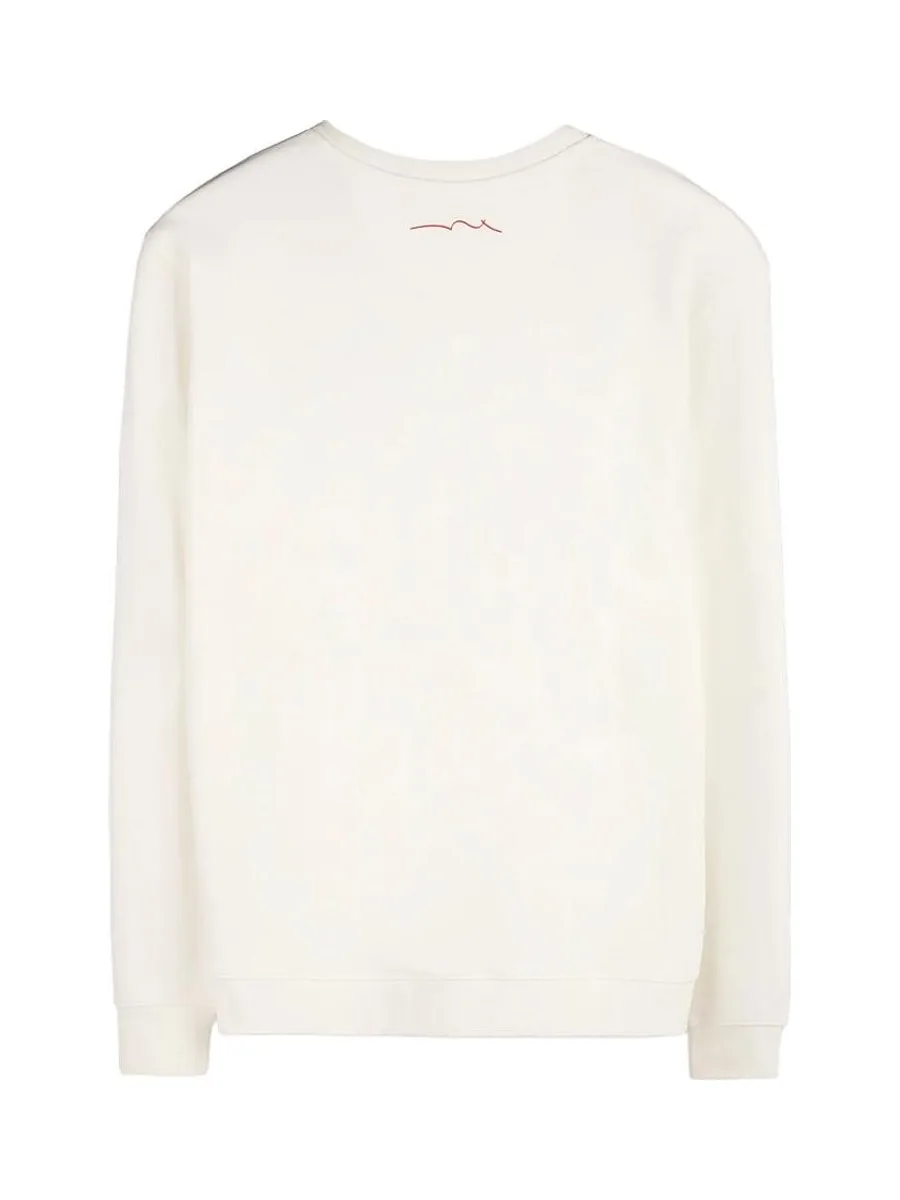 Sweat Blanc Homme Teddy Smith Dylan 3
