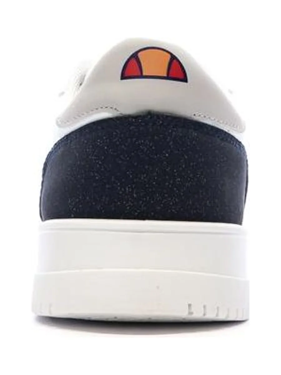 Baskets Blanches/Marines Homme Ellesse Pansit 4
