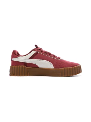 Baskets Rouge Femme Puma Carina 3.0 Luxe 2