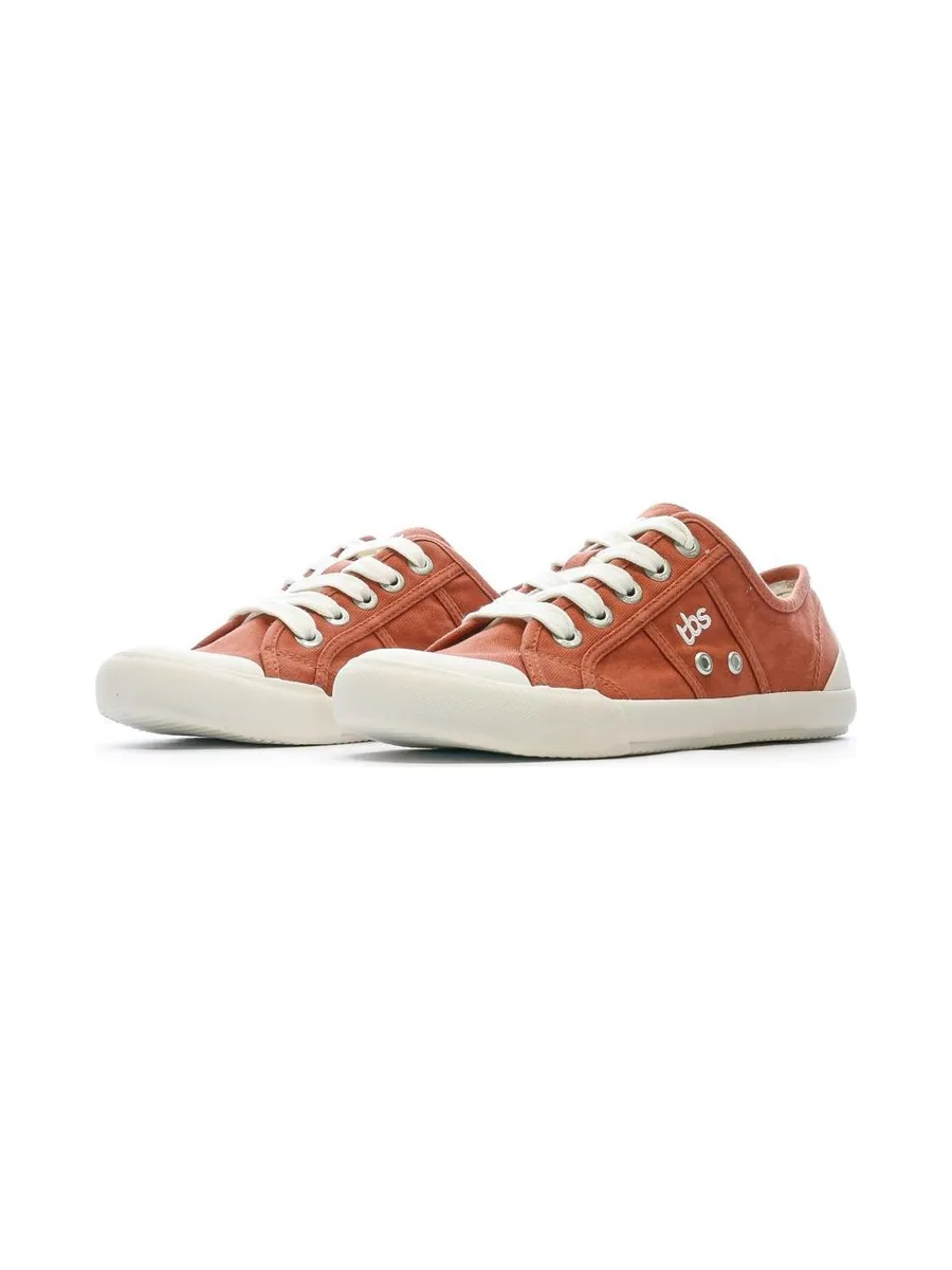 Baskets en toile Terracotta Femme TBS Opiace 7