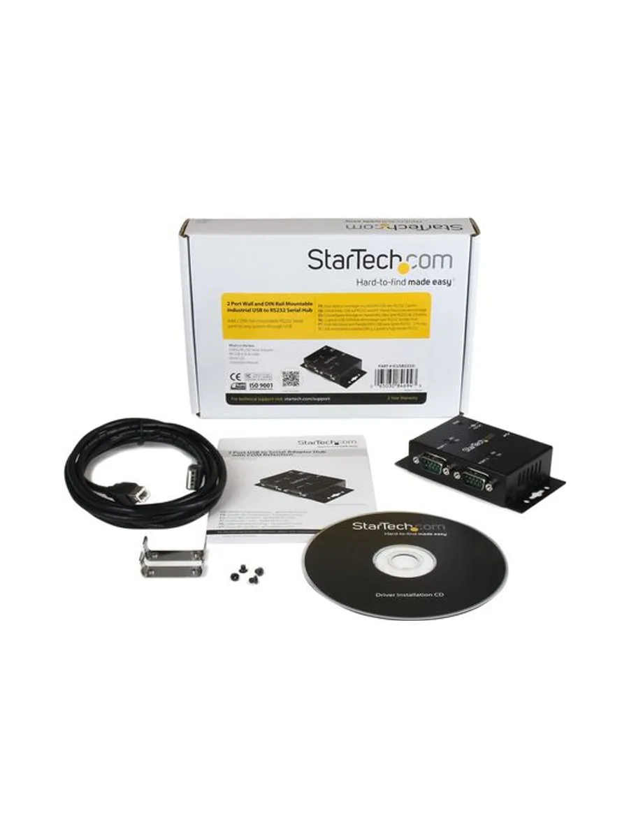 2 Port USB 2.0 to Serial Adapter Hub 5