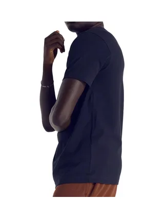 T-shirt Marine Homme New Balance Sport 2