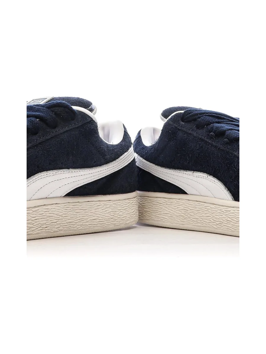 Baskets Noires/Blanches Homme Puma Suede Xl Hairy 8