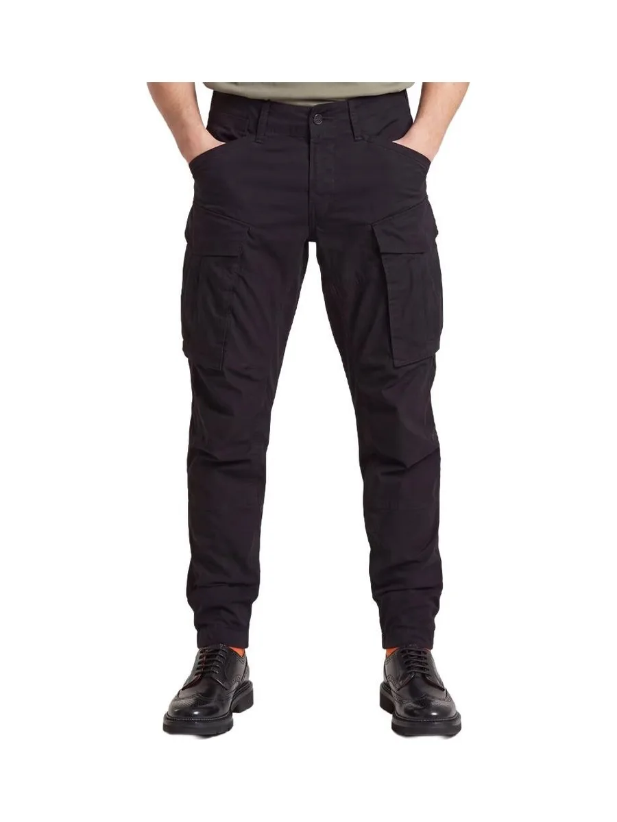 Pantalon fluide Cargo Noir Homme G-Star RAW Regular Tapered 2