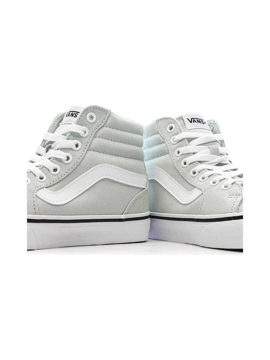 Baskets Vertes d'eau Femme Vans Filmore 8
