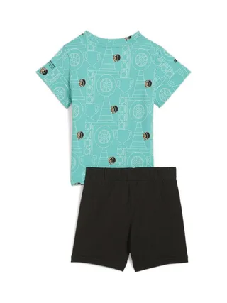 Ensemble Turquoise/Noire Garçon Puma Toddler 2